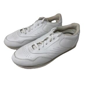 Athletic Works Woman Size‎ 10 Bess 2 2519567 White Lace Up Low Top Running Shoes